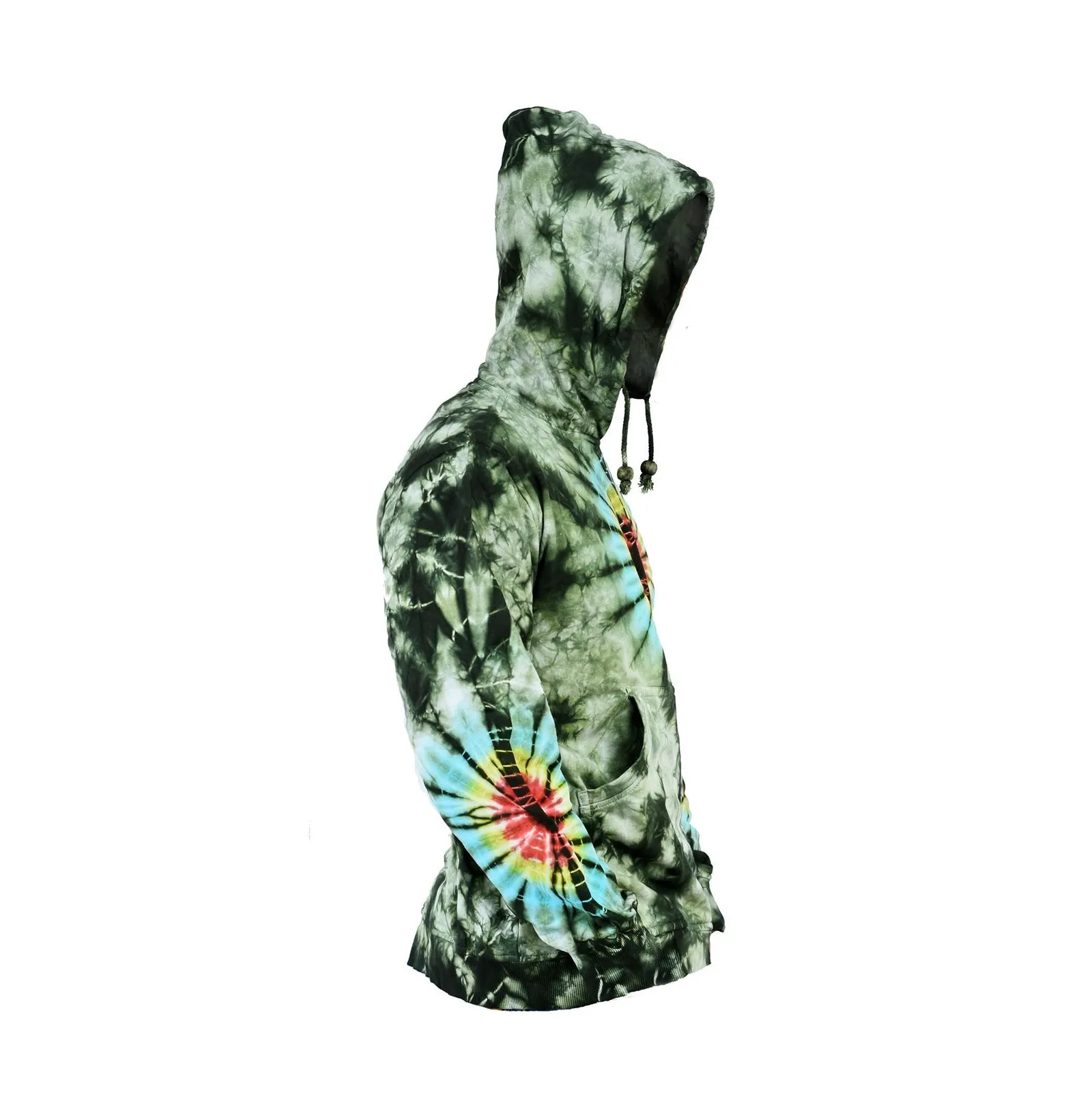 Men's Tie Dye Colourful Hoodie
