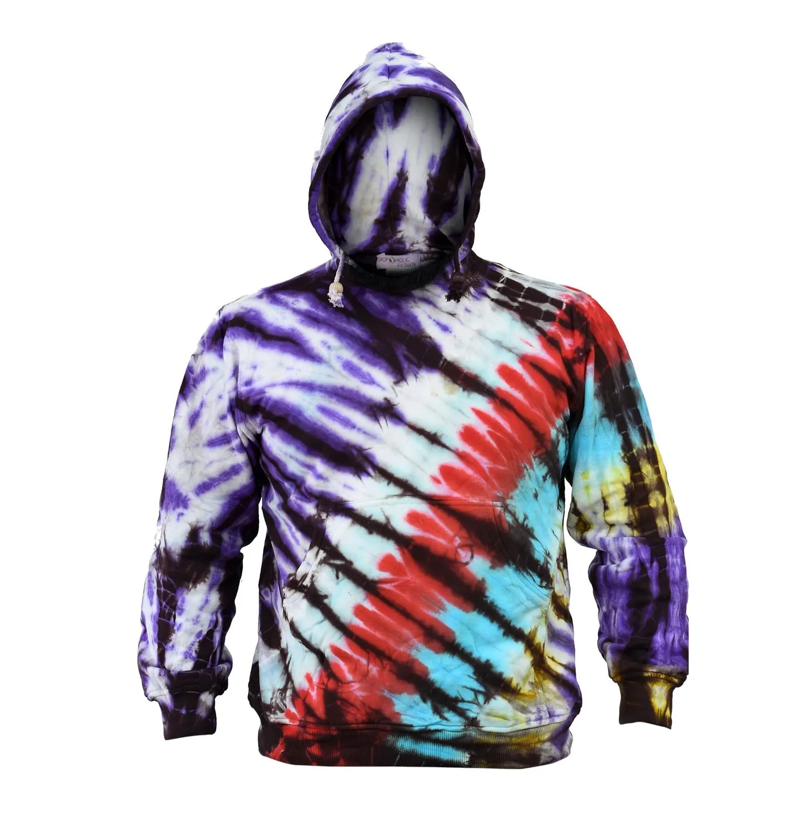 Men's Tie Dye Colourful Hoodie