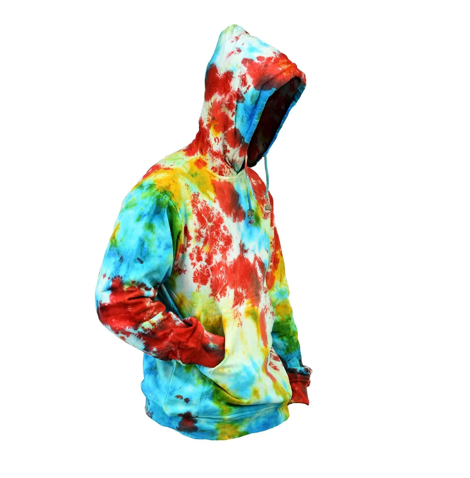 Men's Tie Dye Colourful Hoodie
