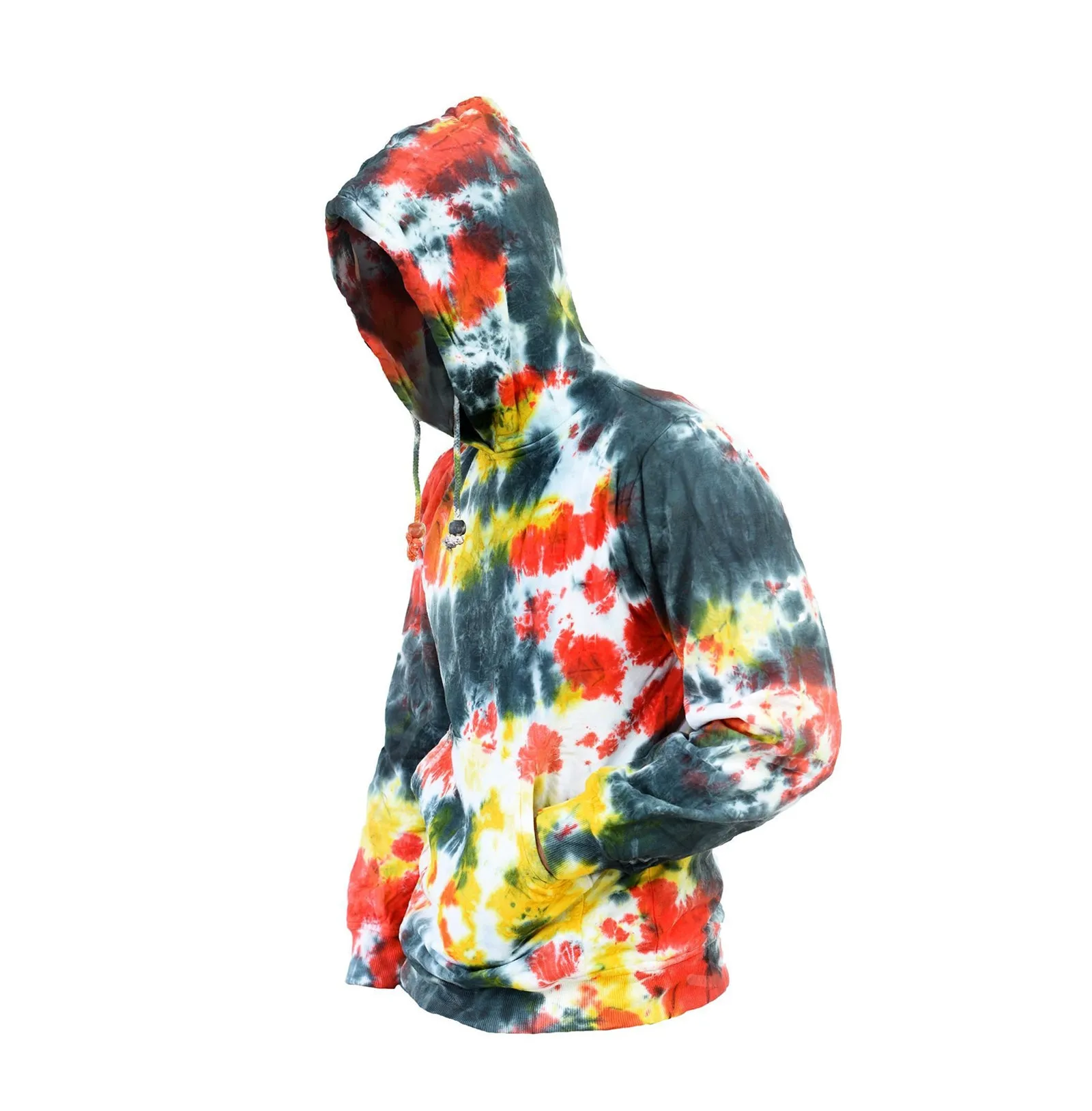 Men's Tie Dye Colourful Hoodie