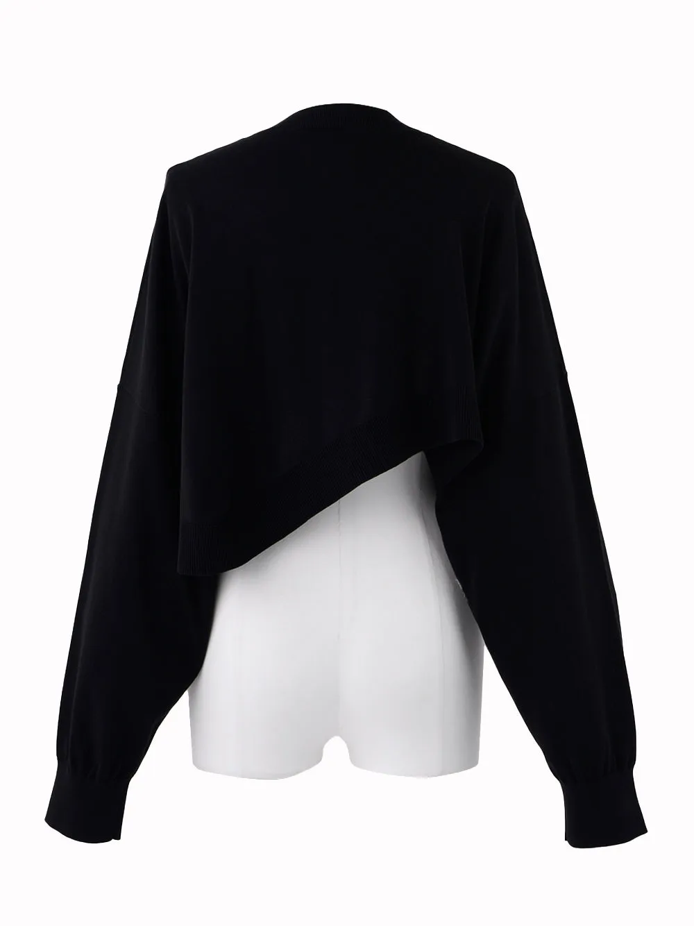 Micro Mini Cardigan (Black)