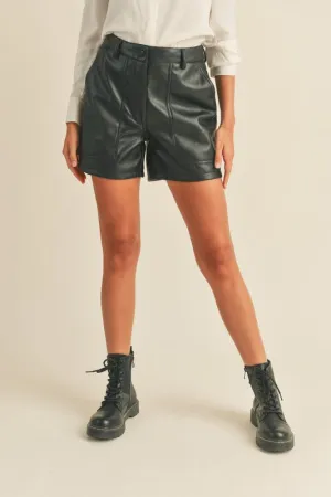 My Go To Leather Shorts
