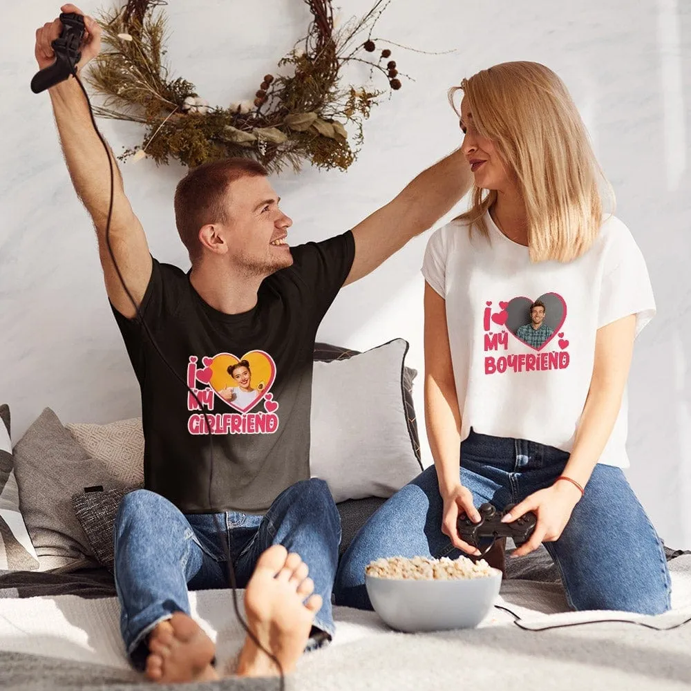 Name Printed Shirts Matching Valentine's Day Shirts If Lost