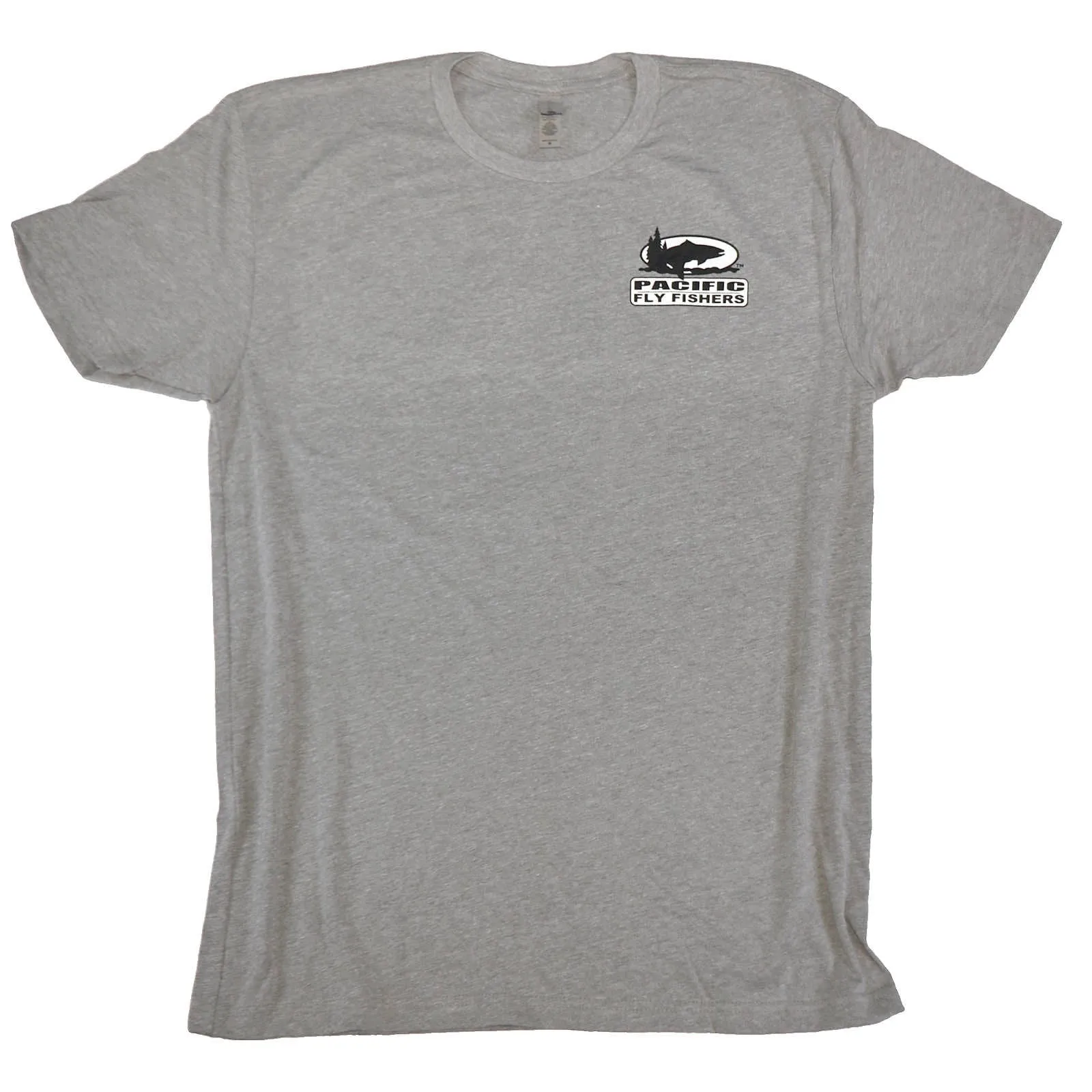 Pacific Fly Fishers Tee Shirt - Heather Gray