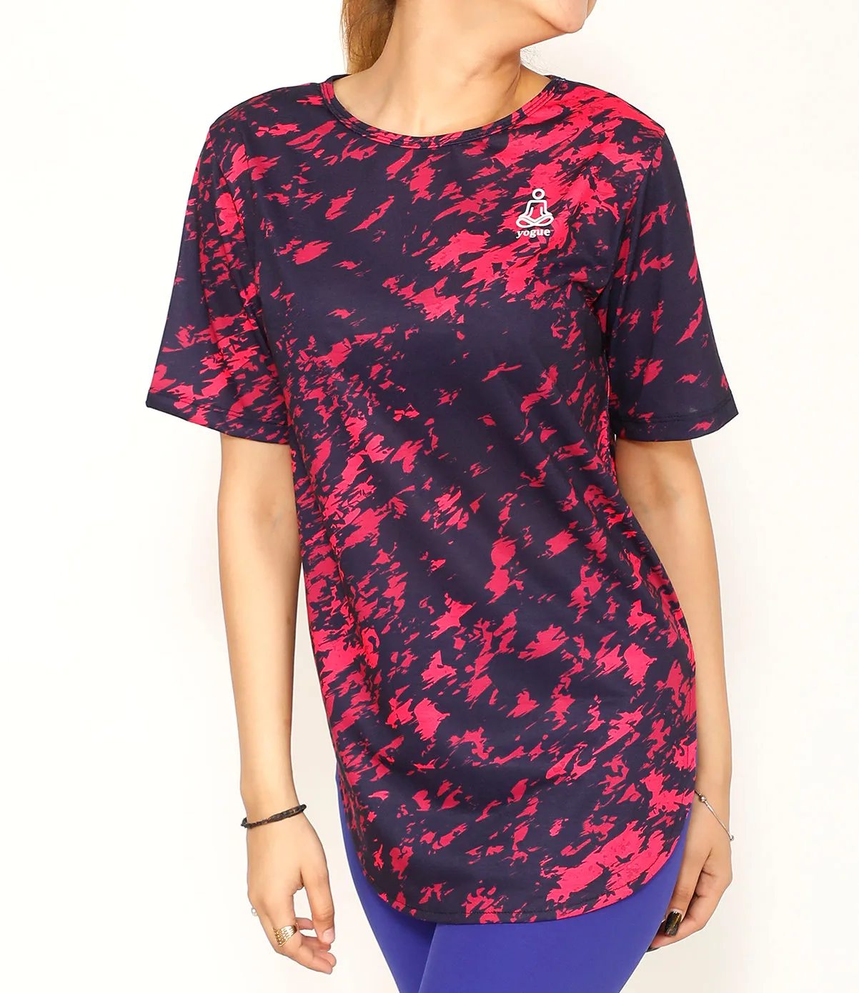 Pink Spectre Cotton Longline T-shirt