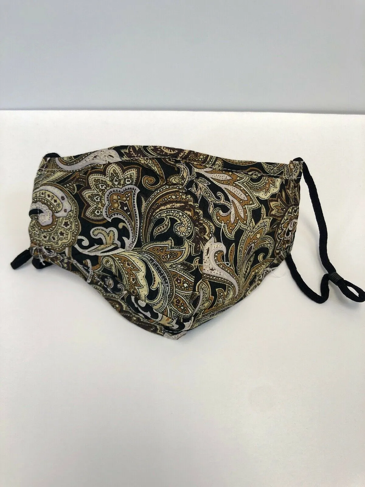 PREMIERE SHIRTS: GOLD PAISLEY MASK