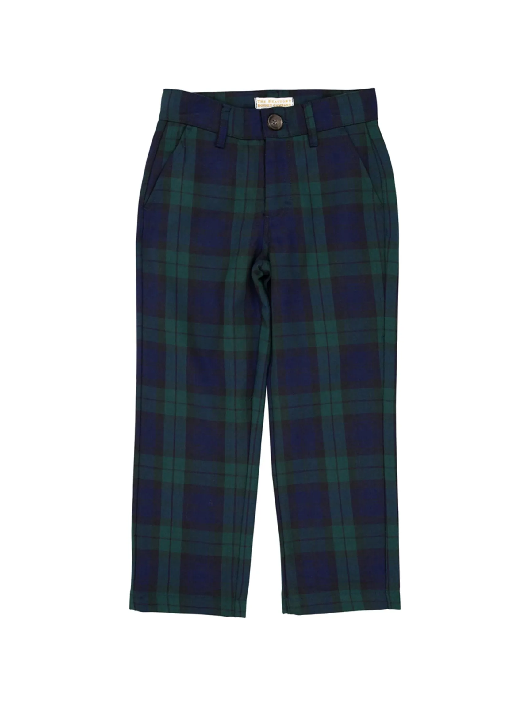 Prep School Pants - Berwick Black Watch with Nantucket Navy Stork