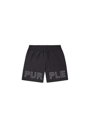 Purple Brand Outline Swim Shorts