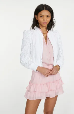 Serena Lace Bomber