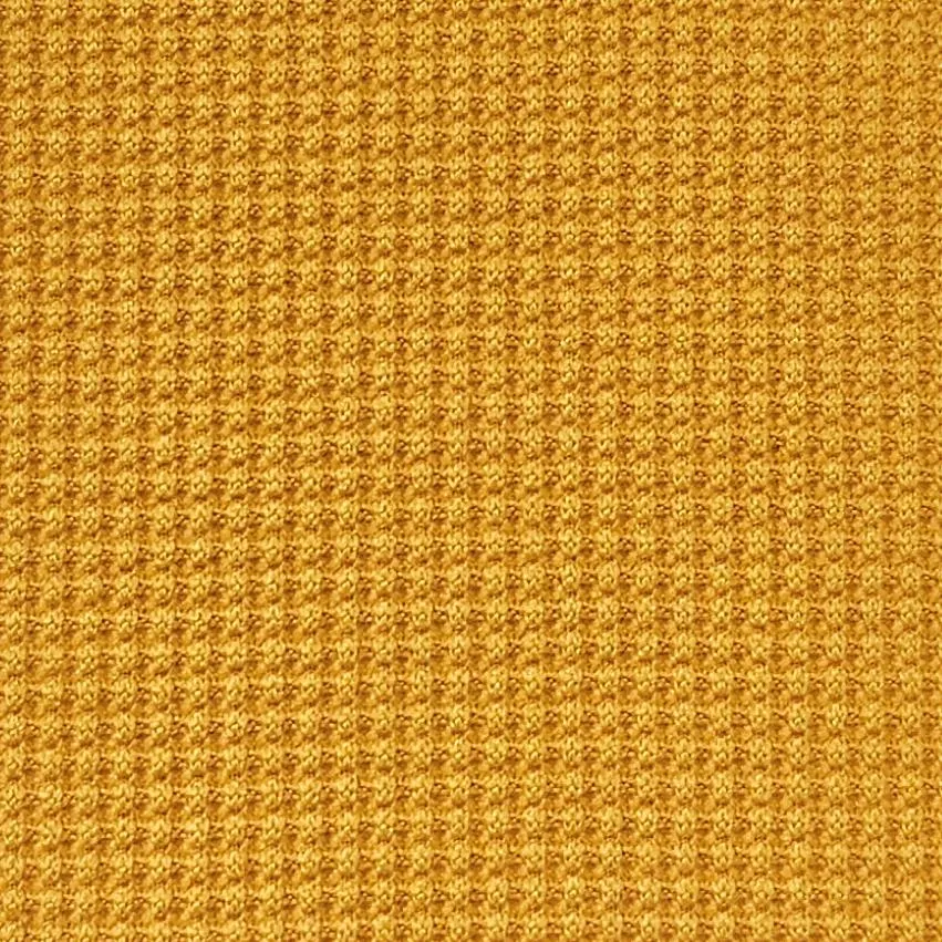 Solid Waffle Polyester Spandex Knit Fabric - FAB1541