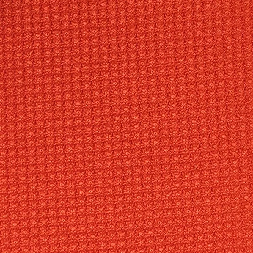 Solid Waffle Polyester Spandex Knit Fabric - FAB1541