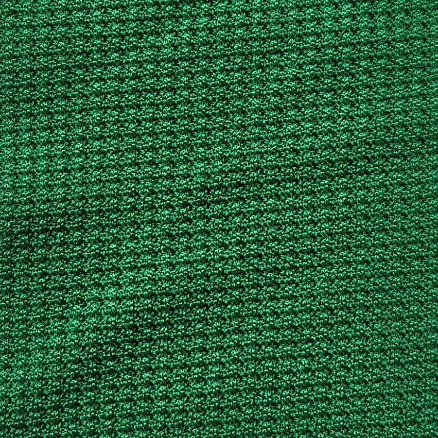Solid Waffle Polyester Spandex Knit Fabric - FAB1541