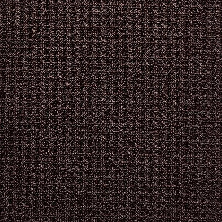 Solid Waffle Polyester Spandex Knit Fabric - FAB1541