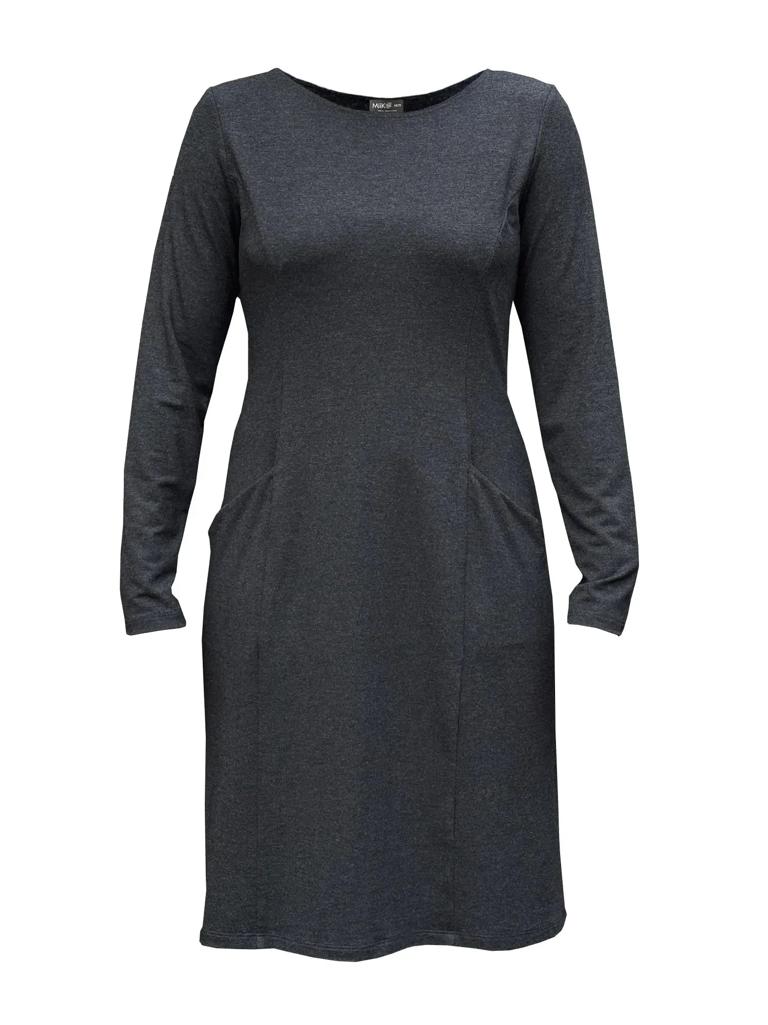 Soraya long sleeve scoop neck dress - FINAL SALE