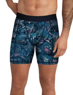 Spacefish Army Eco-friendly Clockwork Ocean Men's Scuba Shorts