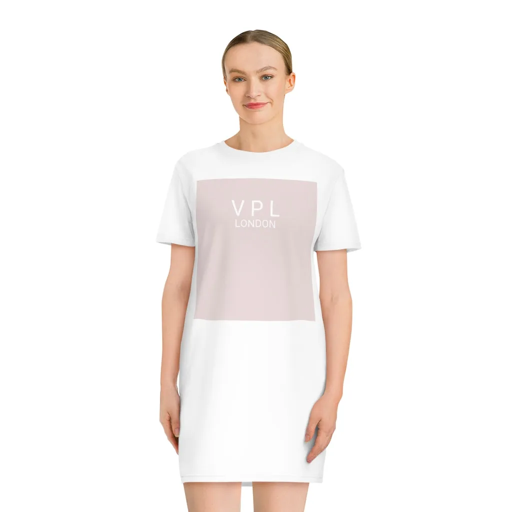 Spinner T-Shirt Dress Pale pink