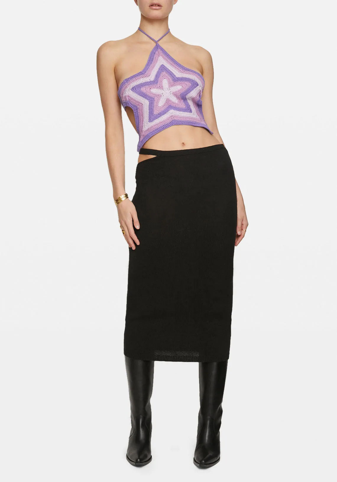 STEFANI VEST PARMA VIOLET