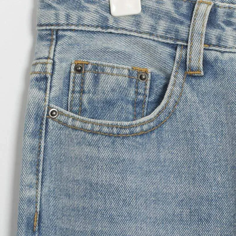 STRAIGHT CLASSIC DENIM PANTS