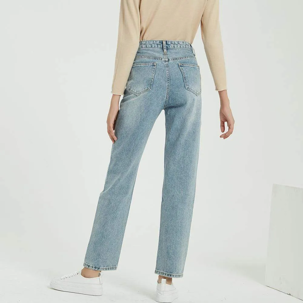 STRAIGHT CLASSIC DENIM PANTS