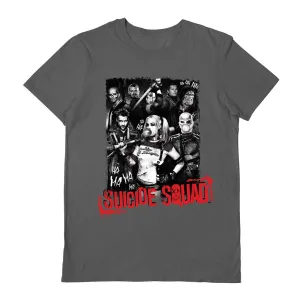 Suicide Squad (Team) Charcoal Unisex T-Shirt