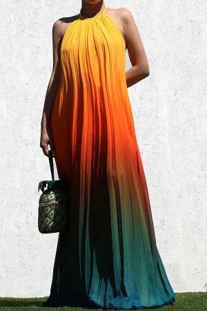 Sundown Ombre Maxi Dress