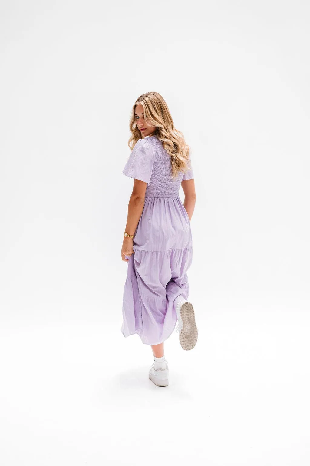 Tayla Dress in Lilac