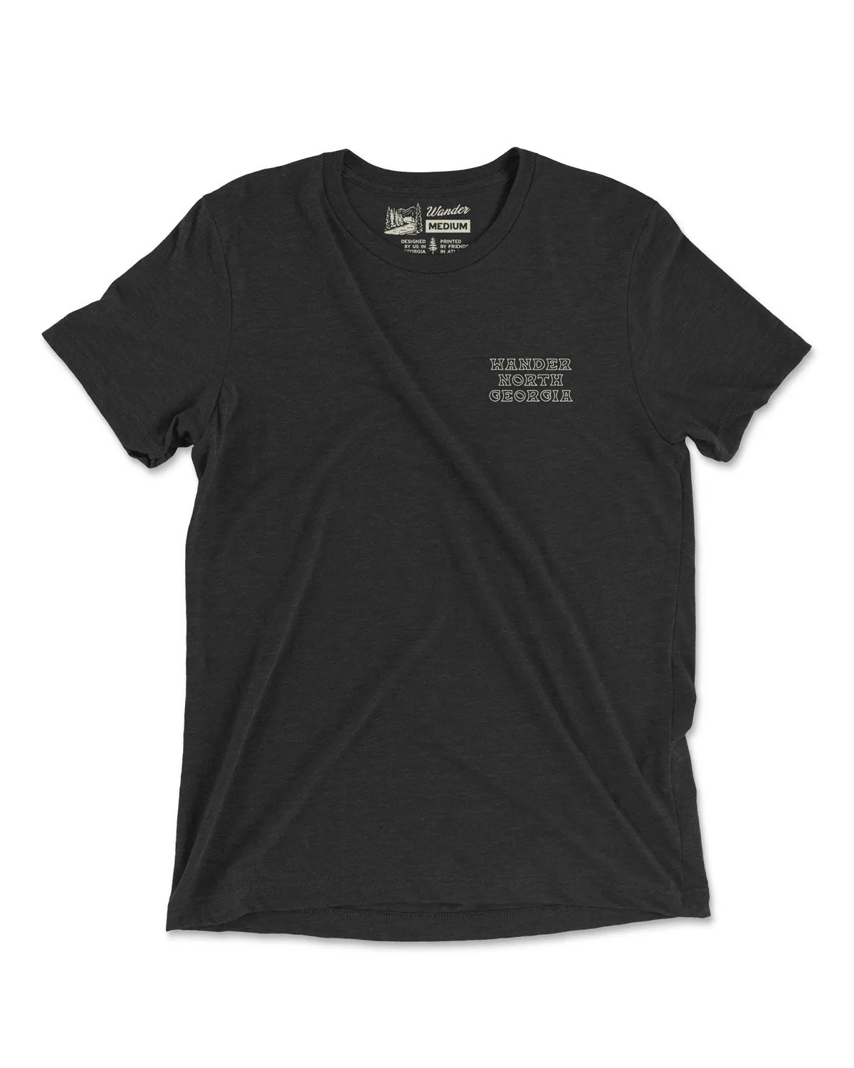 Unisex Hand Tied SS - Charcoal Black