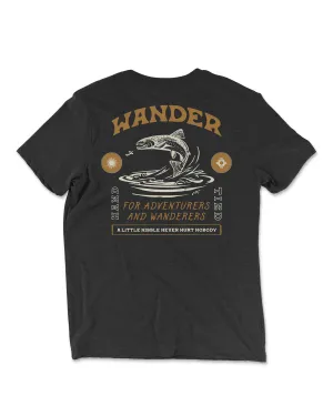 Unisex Hand Tied SS - Charcoal Black