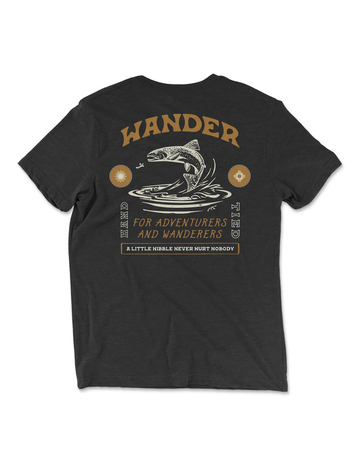 Unisex Hand Tied SS - Charcoal Black