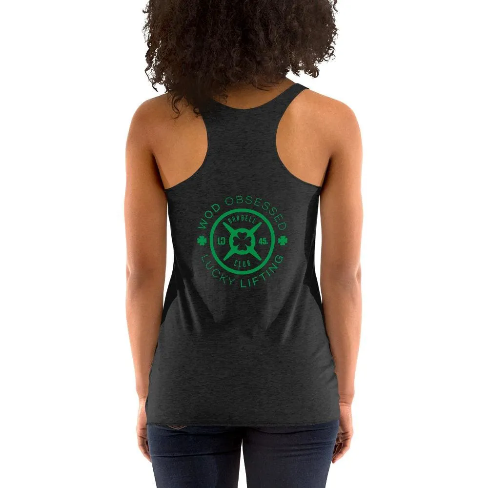 WOD Obsessed Lucky Lifting Women's Racerback Tank