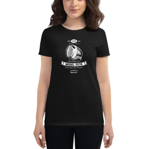 Women's Shure 707A Retro Microphone T-shirt