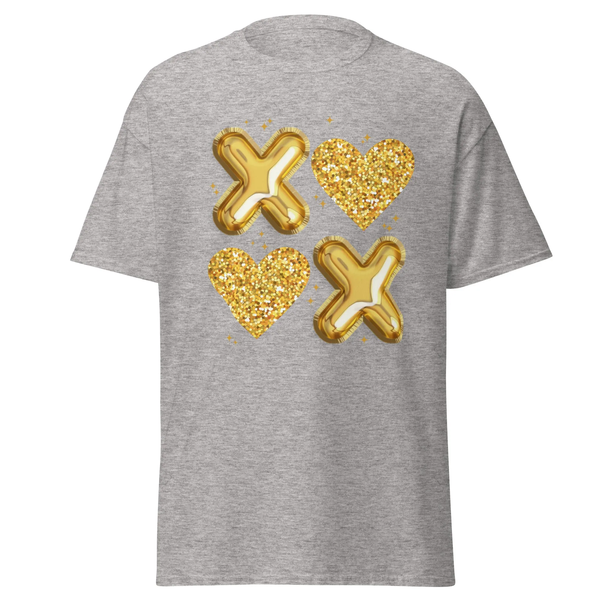 XOXO Gold - Valentine’s Day T-Shirt – Stylish & Comfortable Love-Inspired