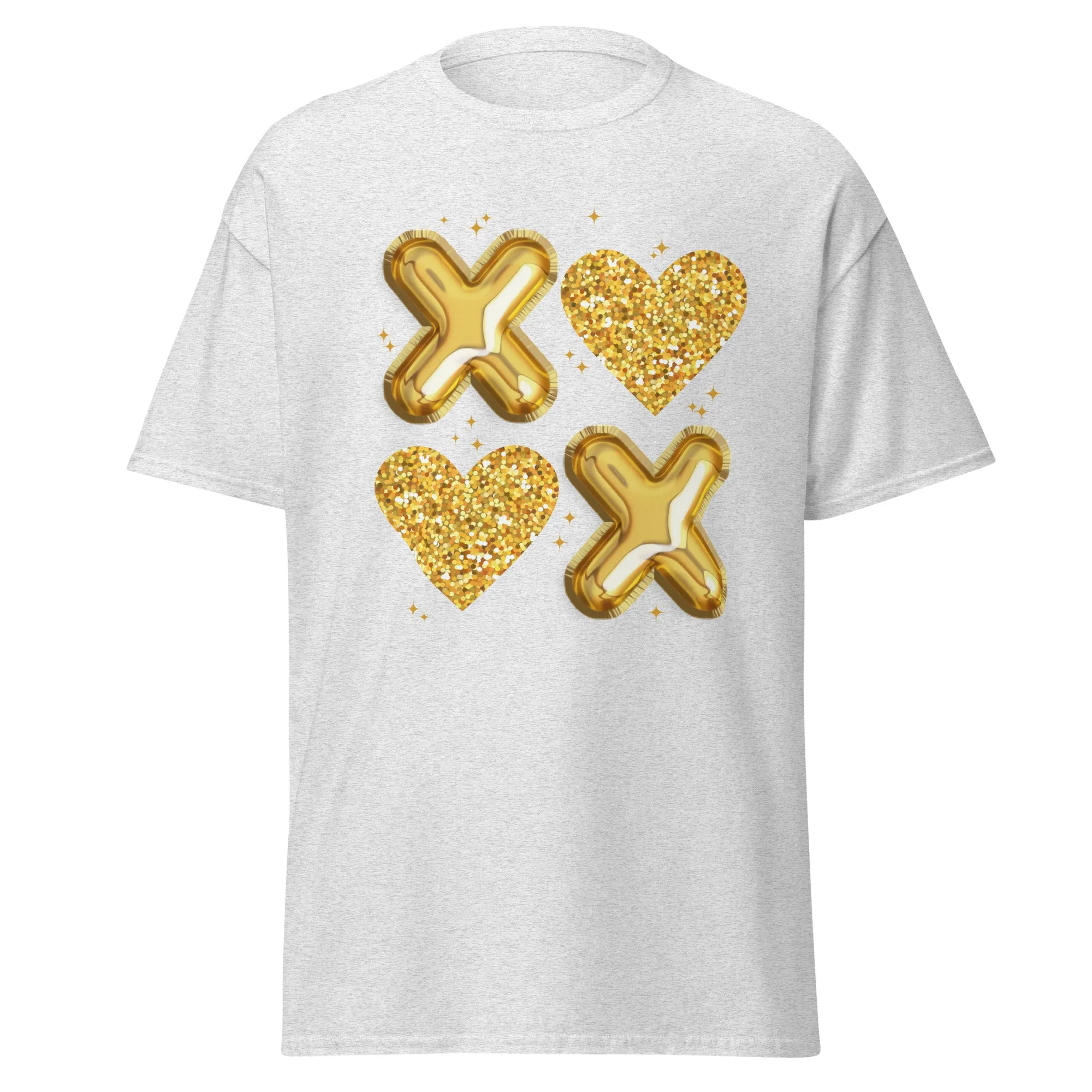 XOXO Gold - Valentine’s Day T-Shirt – Stylish & Comfortable Love-Inspired