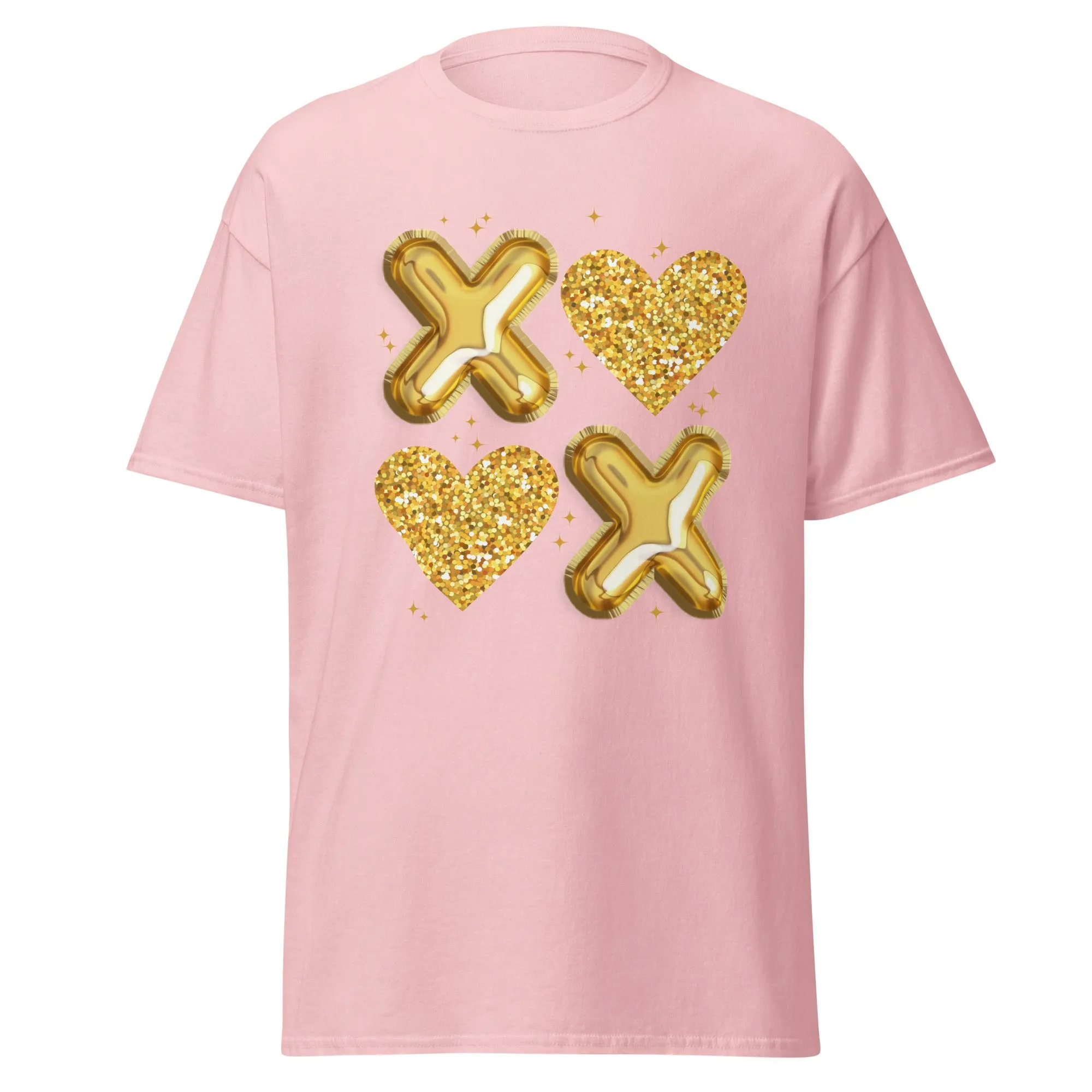 XOXO Gold - Valentine’s Day T-Shirt – Stylish & Comfortable Love-Inspired