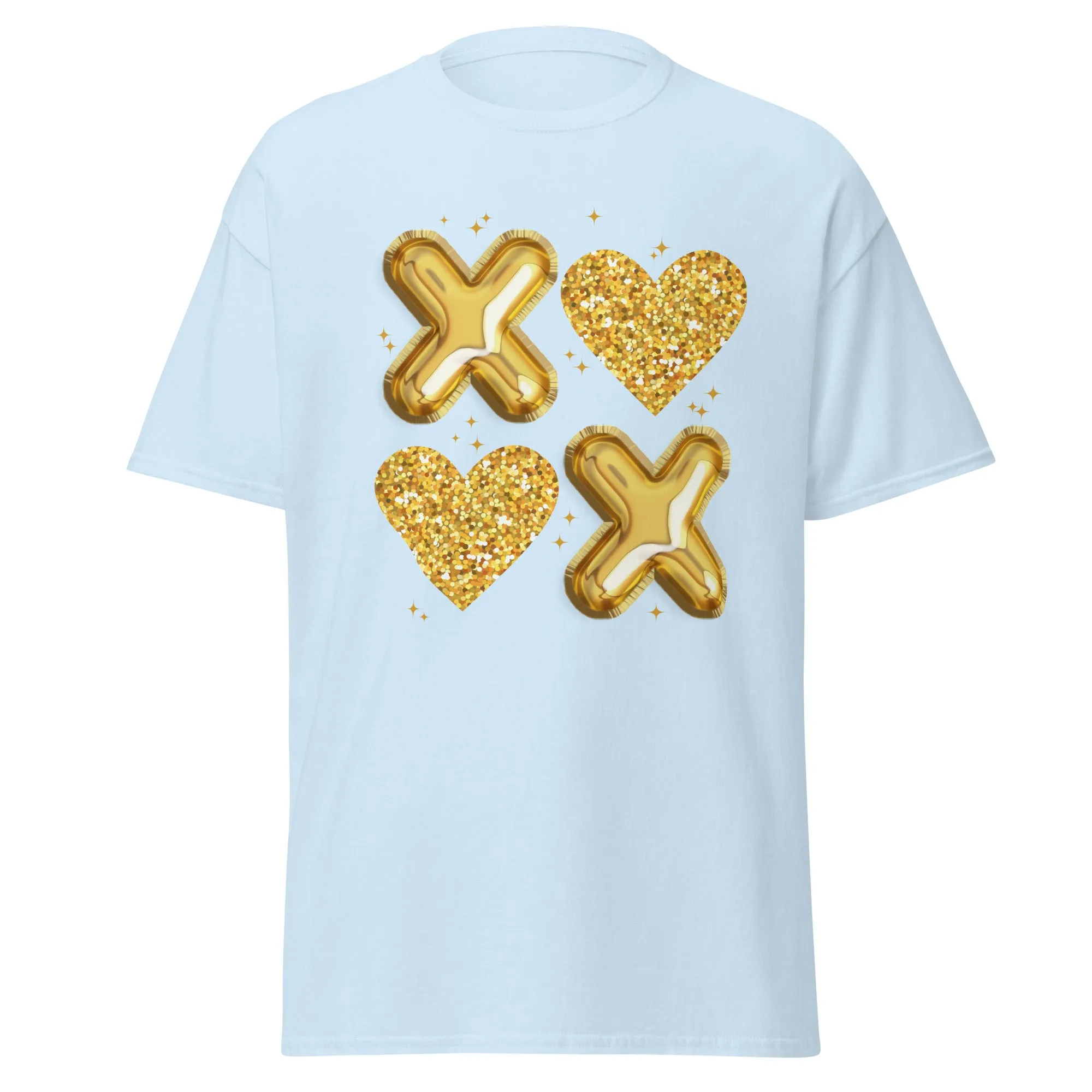 XOXO Gold - Valentine’s Day T-Shirt – Stylish & Comfortable Love-Inspired