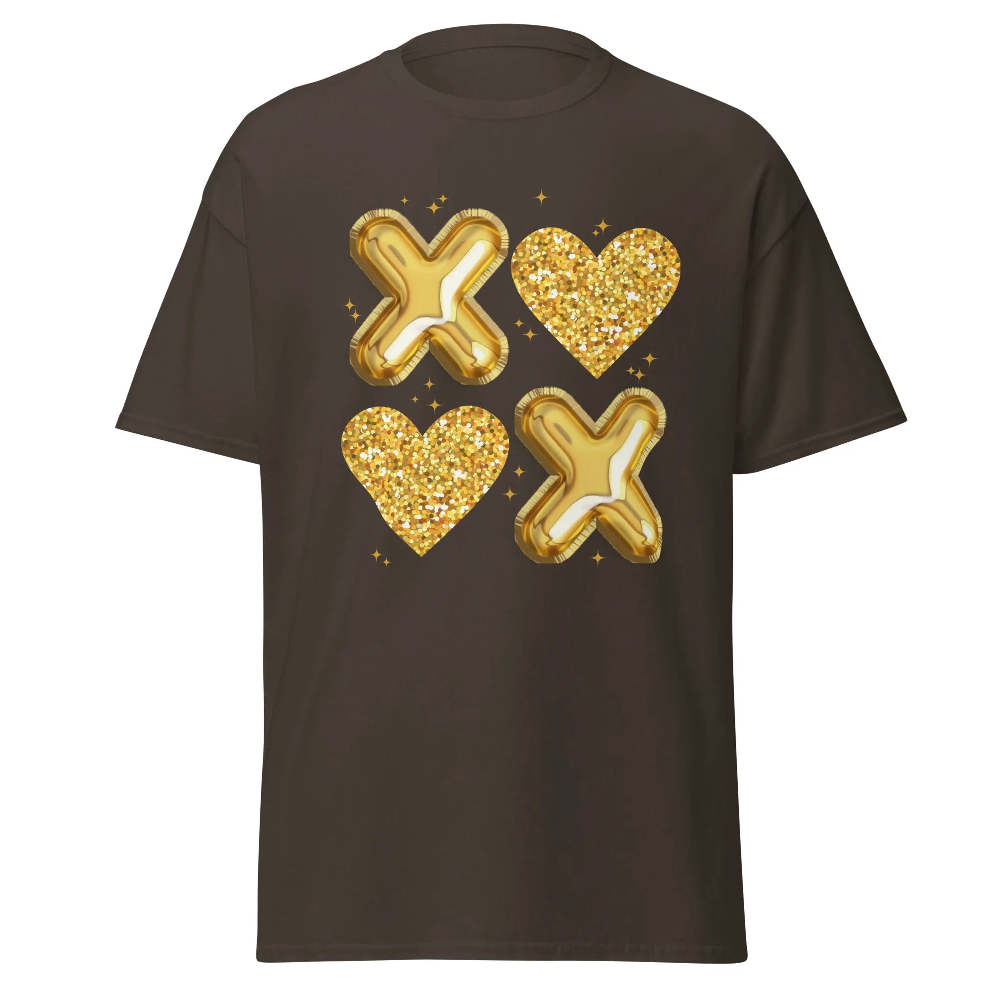 XOXO Gold - Valentine’s Day T-Shirt – Stylish & Comfortable Love-Inspired