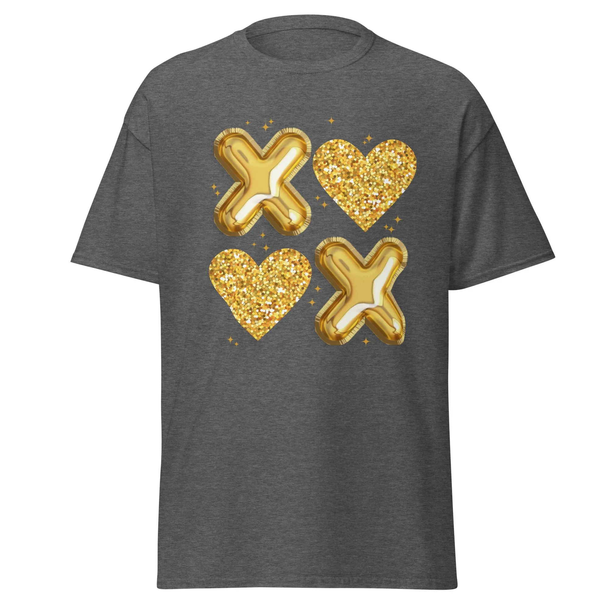 XOXO Gold - Valentine’s Day T-Shirt – Stylish & Comfortable Love-Inspired