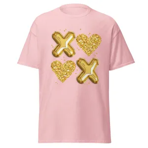 XOXO Gold - Valentine’s Day T-Shirt – Stylish & Comfortable Love-Inspired