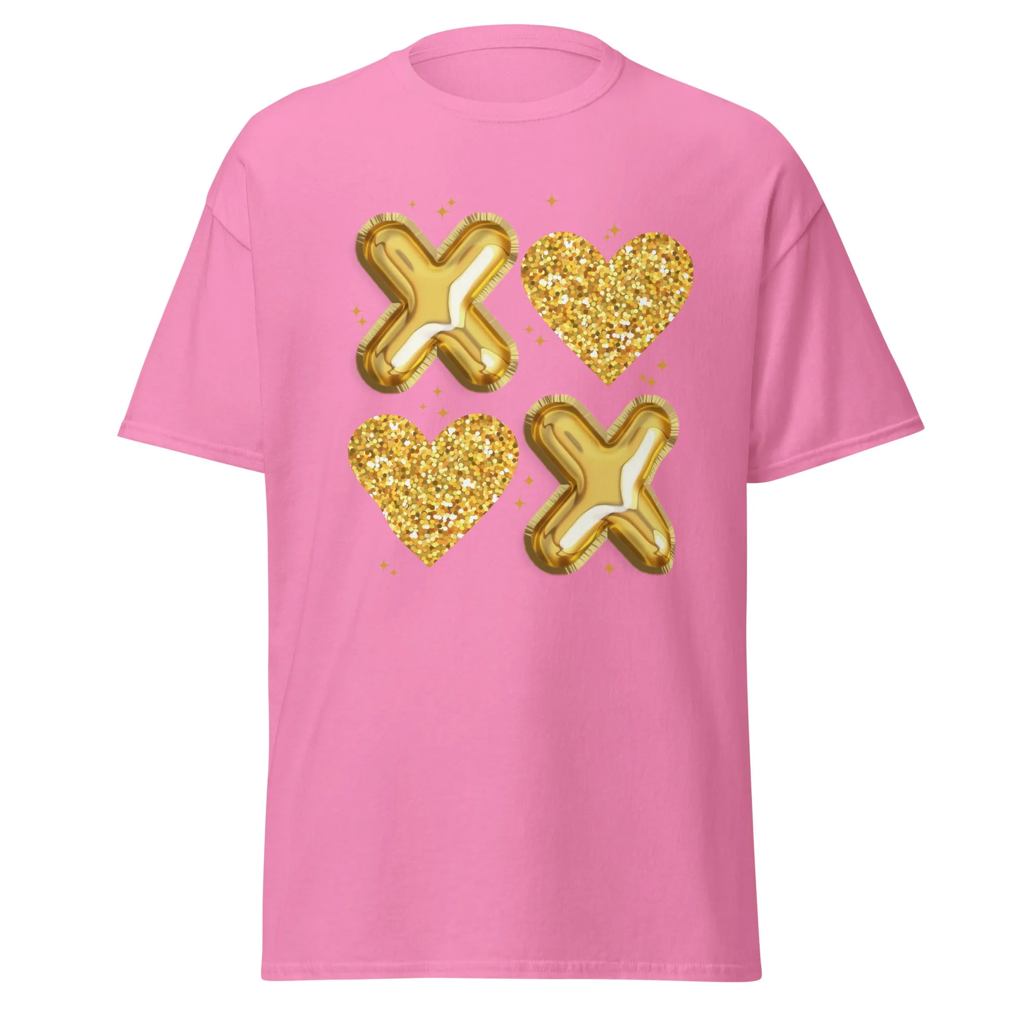 XOXO Gold - Valentine’s Day T-Shirt – Stylish & Comfortable Love-Inspired