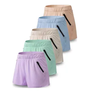 Zippered Pocket Gym Shorts – Pack Of Comfortable Activewear