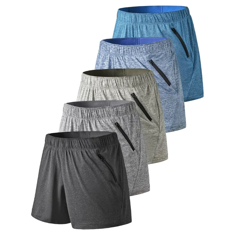Zippered Pocket Gym Shorts – Pack Of Comfortable Activewear