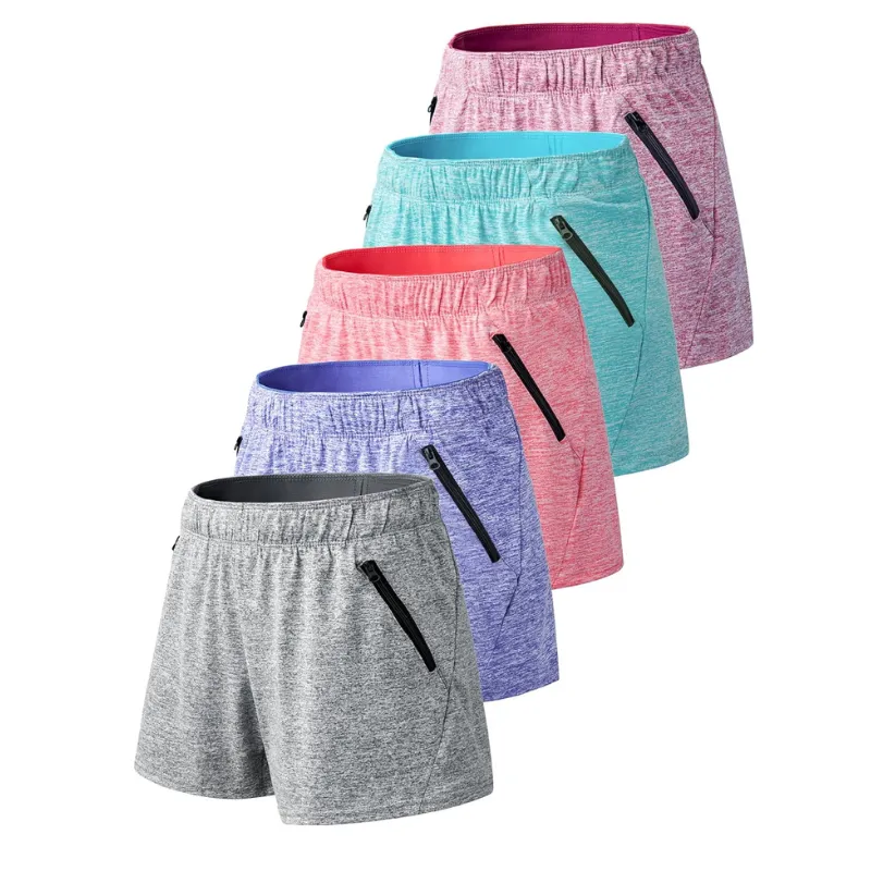 Zippered Pocket Gym Shorts – Pack Of Comfortable Activewear