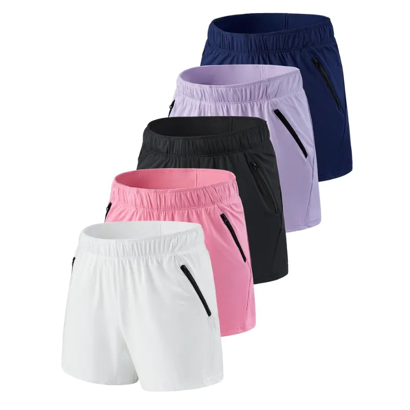 Zippered Pocket Gym Shorts – Pack Of Comfortable Activewear